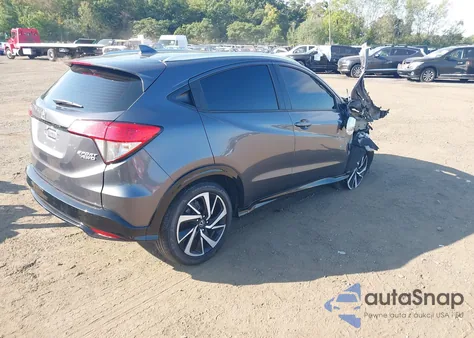 2019 Honda Hr-V Sport z USA, uszkodzony, nr VIN 3CZRU6H15KG710080